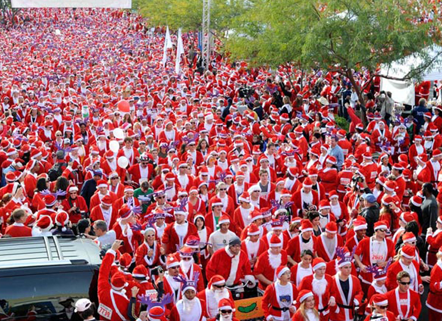 Dubai Festival City Santa Run 