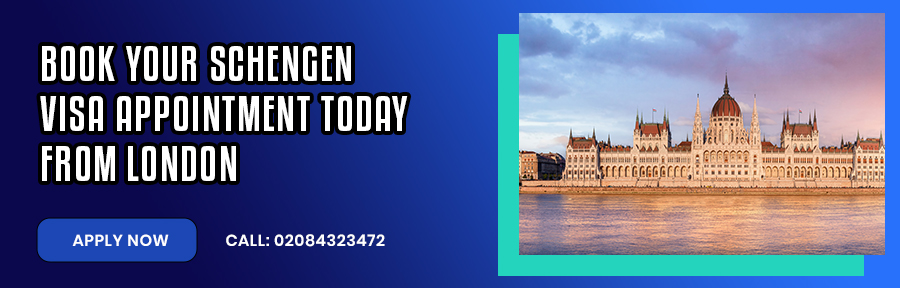 Book Your Schengen Visa Appointment Today From London